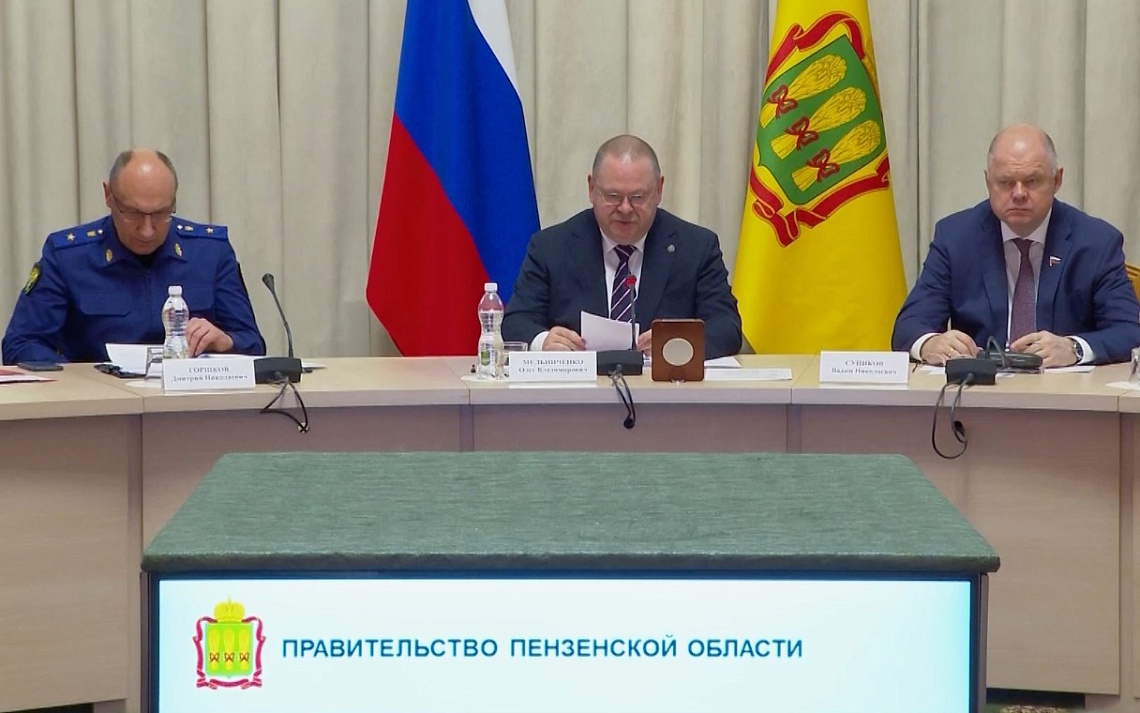 В Пензе обсудили развитие промышленности и поддержку участников СВО